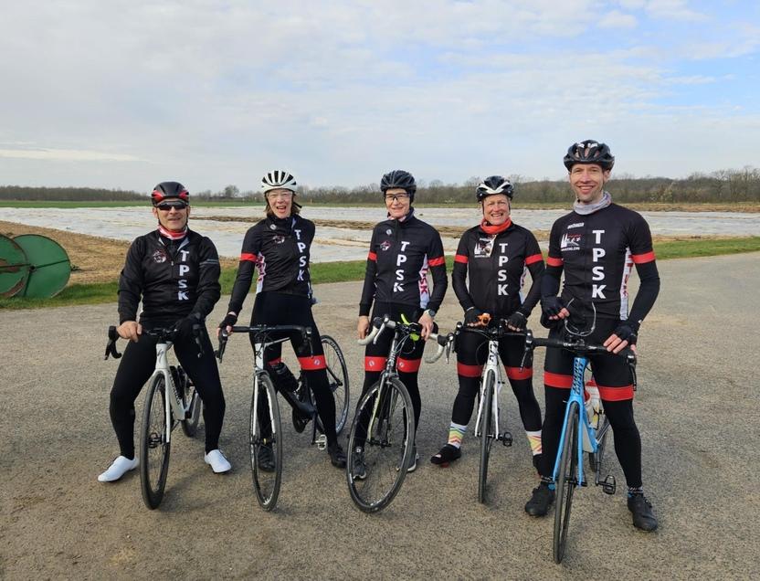 Ausfahrt TPSK-Triathleten mit Rennrad 2024