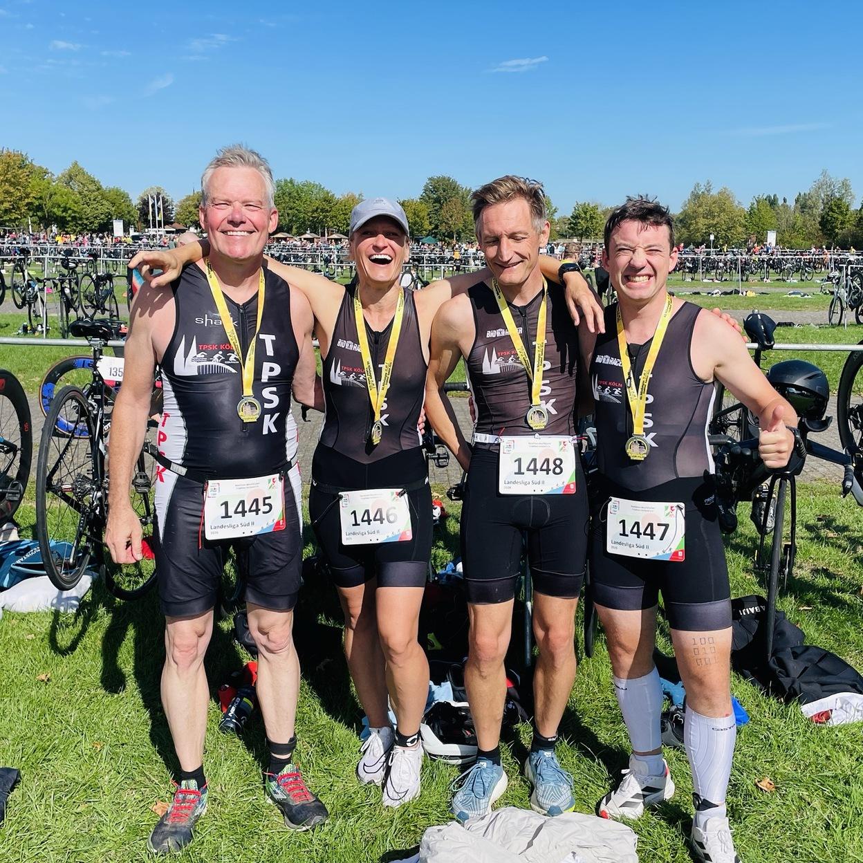 TPSK-Starter beim Liga-Triathlon in Xanten September 2026