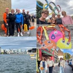 Schwimmerinnen und Triathletinnen des TPSK nahmen am Dock2Dock 2026 in London teil.